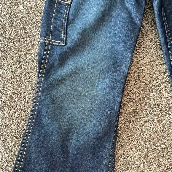 NWOT Ariat Dark Blue Boot Flare Jeans - Picture 3 of 15